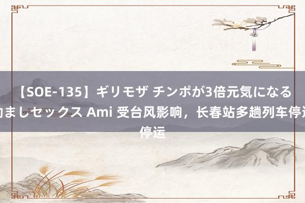 【SOE-135】ギリモザ チンポが3倍元気になる励ましセックス Ami 受台风影响，长春站多趟列车停运