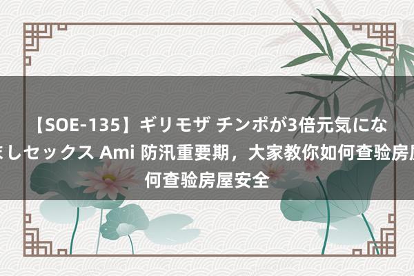 【SOE-135】ギリモザ チンポが3倍元気になる励ましセックス Ami 防汛重要期，大家教你如何查验房屋安全